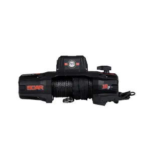 Overland Vehicle Systems Scar 10-s Winch - 10,000 lb w/Synthetic Rope