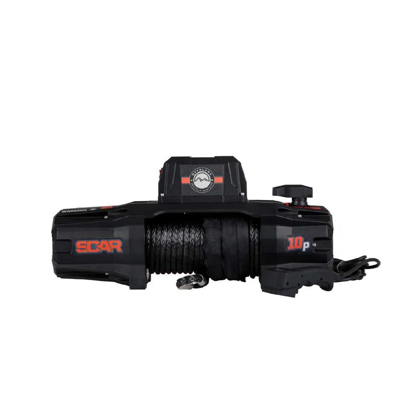 Overland Vehicle Systems Scar 10-s Winch - 10,000 lb w/Synthetic Rope