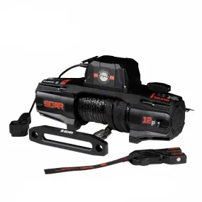Overland Vehicle Systems Scar 12-S Winch - 12,000 lb w/Synthetic Rope