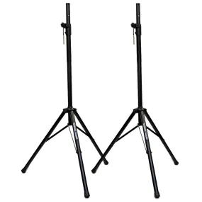 Pair of Tripod Speaker Stand - Fits 1 1/2" and 1 3/8"