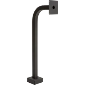 PEDESTAL PRO 36-APD-BLK 36" Black Wrinkle Gooseneck with 6x6 Face Plate
