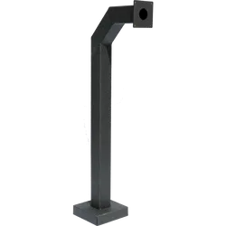 PEDESTAL PRO 42-3-12 42" Heavy Duty Steel Gooseneck Pedestal
