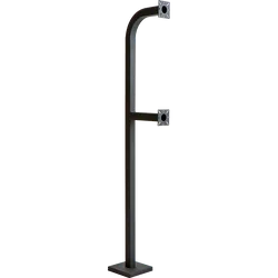 PEDESTAL PRO 64-9C-DSP 64" Dual Height Gooseneck Pedestal - Single Channel