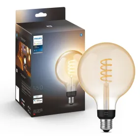 Philips Hue White Ambience Filament G125 E27 Bluetooth Bulb (2021)