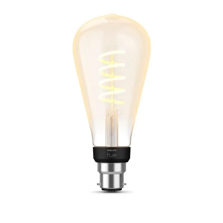 Philips Hue White Ambience Filament ST72 B22 Bluetooth Bulb (2021)