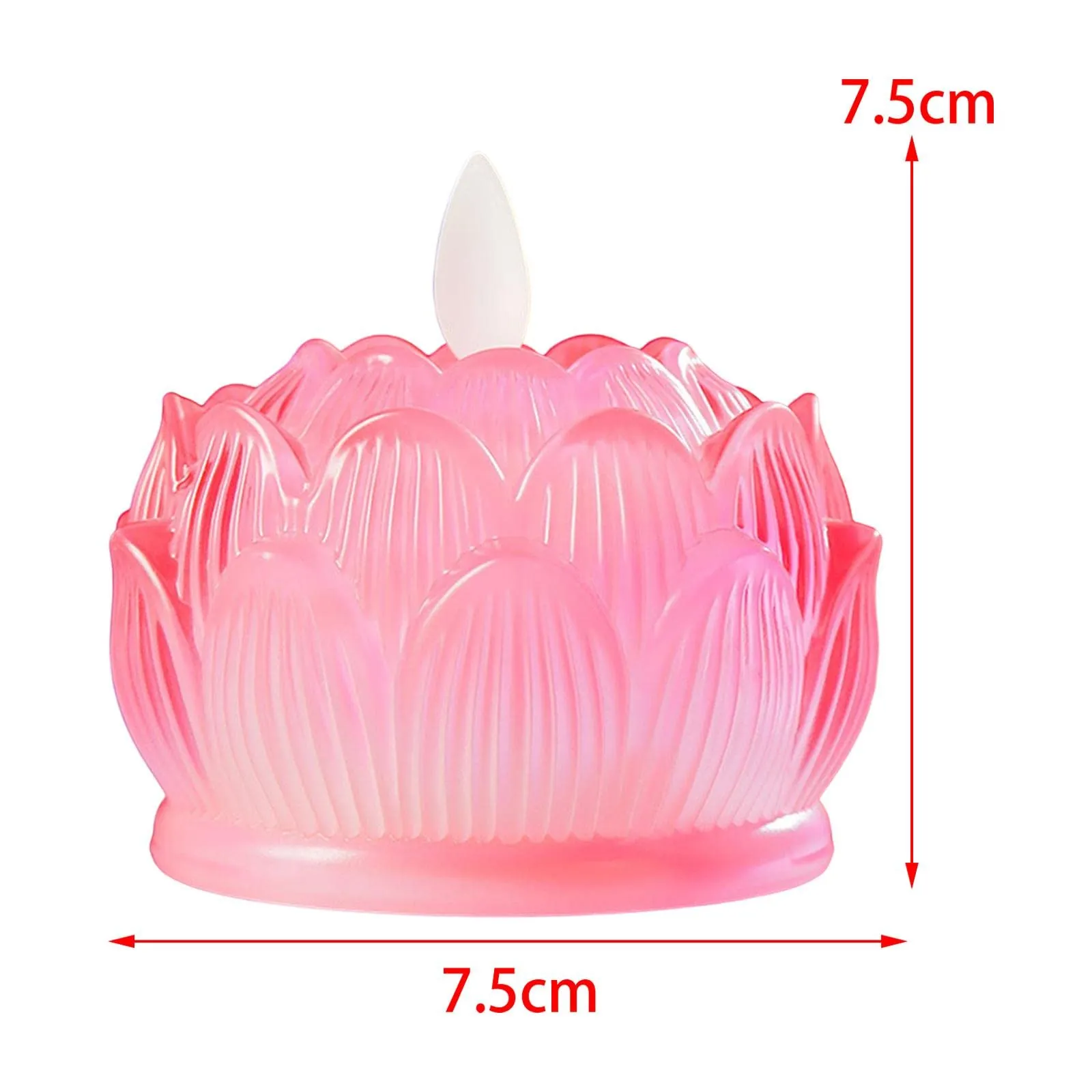 Pinakine® LED Tea Lights Candle Flickering Buddhist Worship Festival Lotus Lamp Light Pink | Lamps | Home & Garden | Lamps, Lighting & Ceiling Fans | Lamps, Lighting & Ceiling Fans|64053330PNK