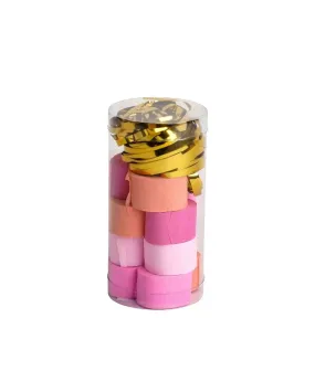 Poppies For Grace - Streamer Set - Pink Shimmer