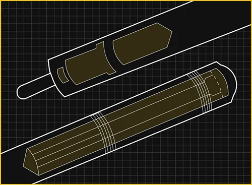 PREDATOR 52" PURPLE SHORTY SPORT POOL CUE - SPORT WRAP