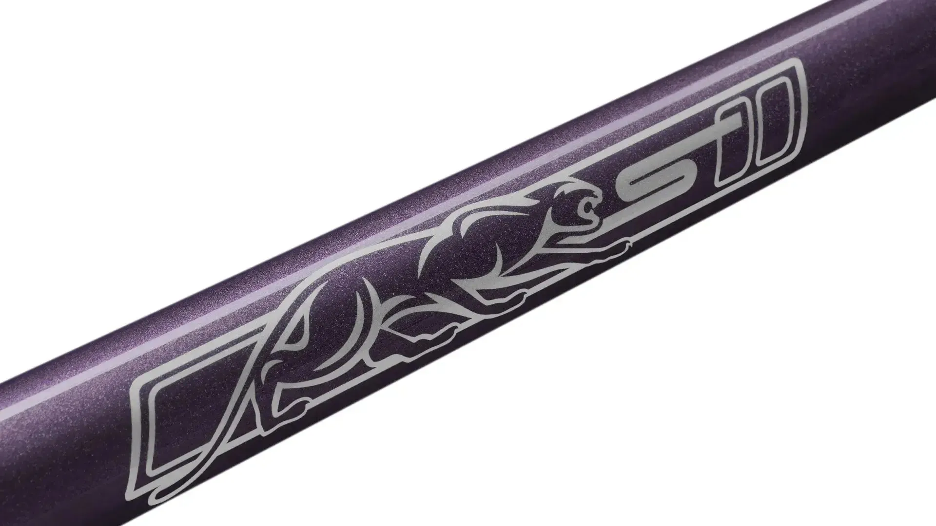PREDATOR 52" PURPLE SHORTY SPORT POOL CUE - SPORT WRAP