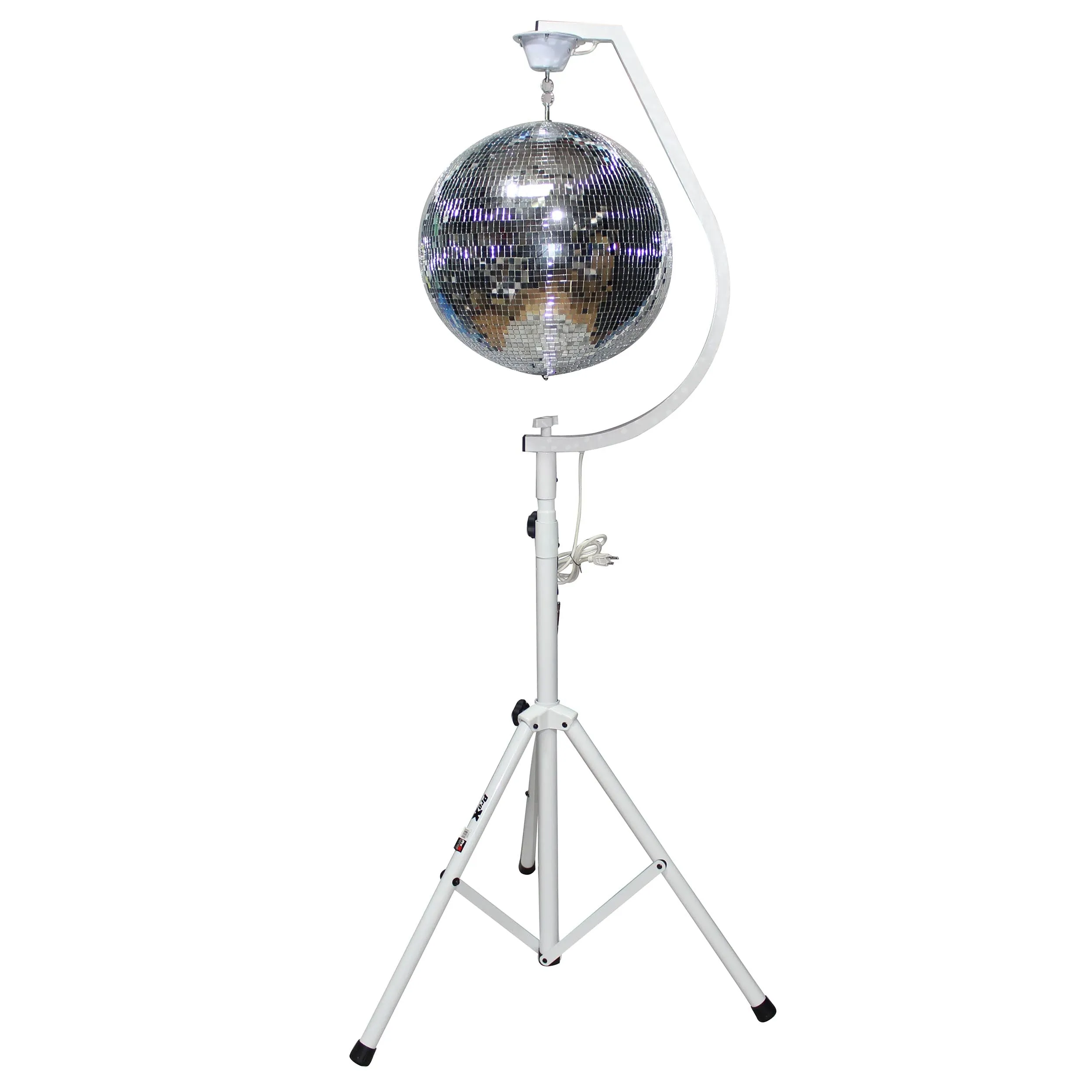 ProX X-MB20HSX2 Mirror Ball-Stands Package of 2 X-MB20STAND & 2 MB-20 & T-SS28P