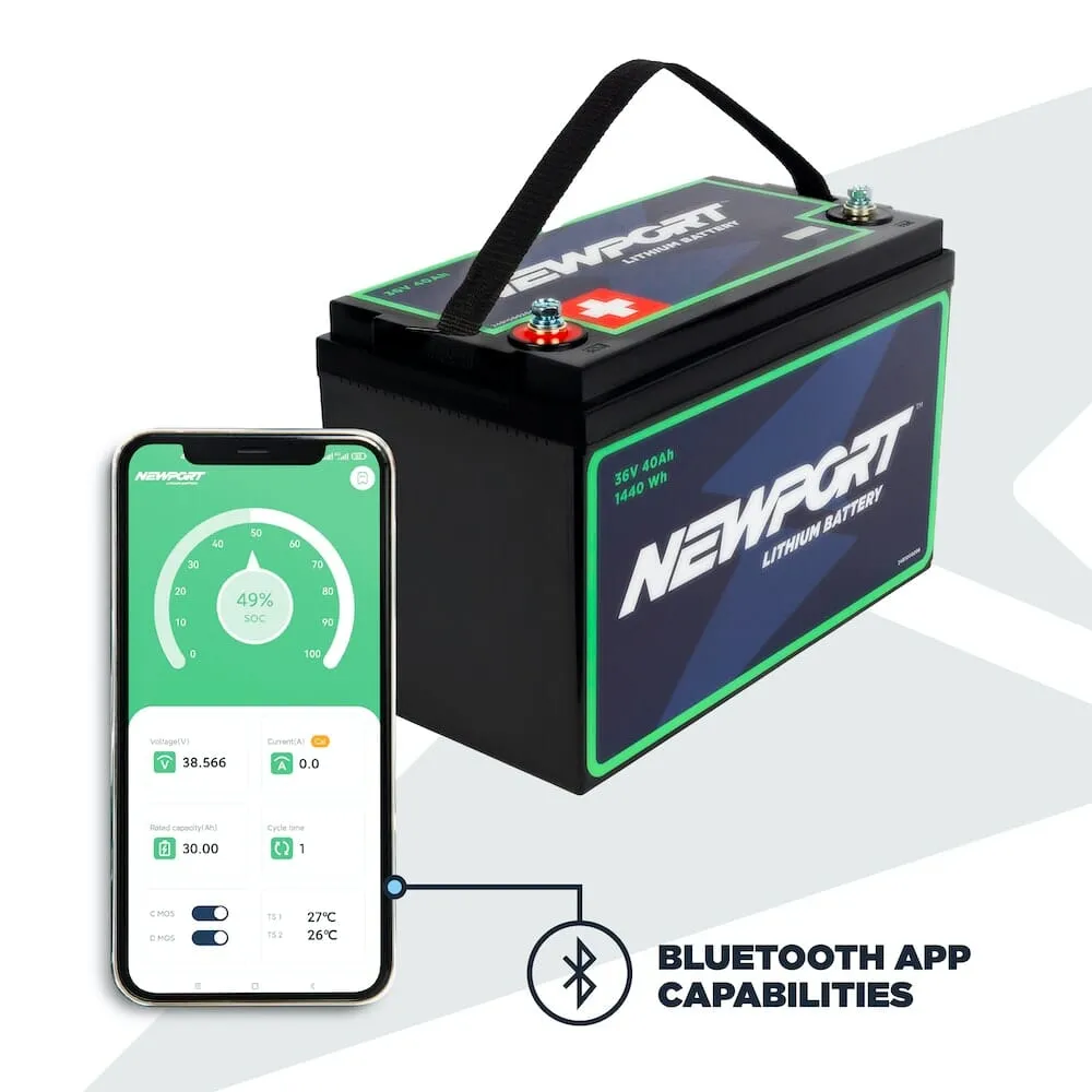 PWR129 Stern Newport NK300   36V 40AH Battery Motorization Kit