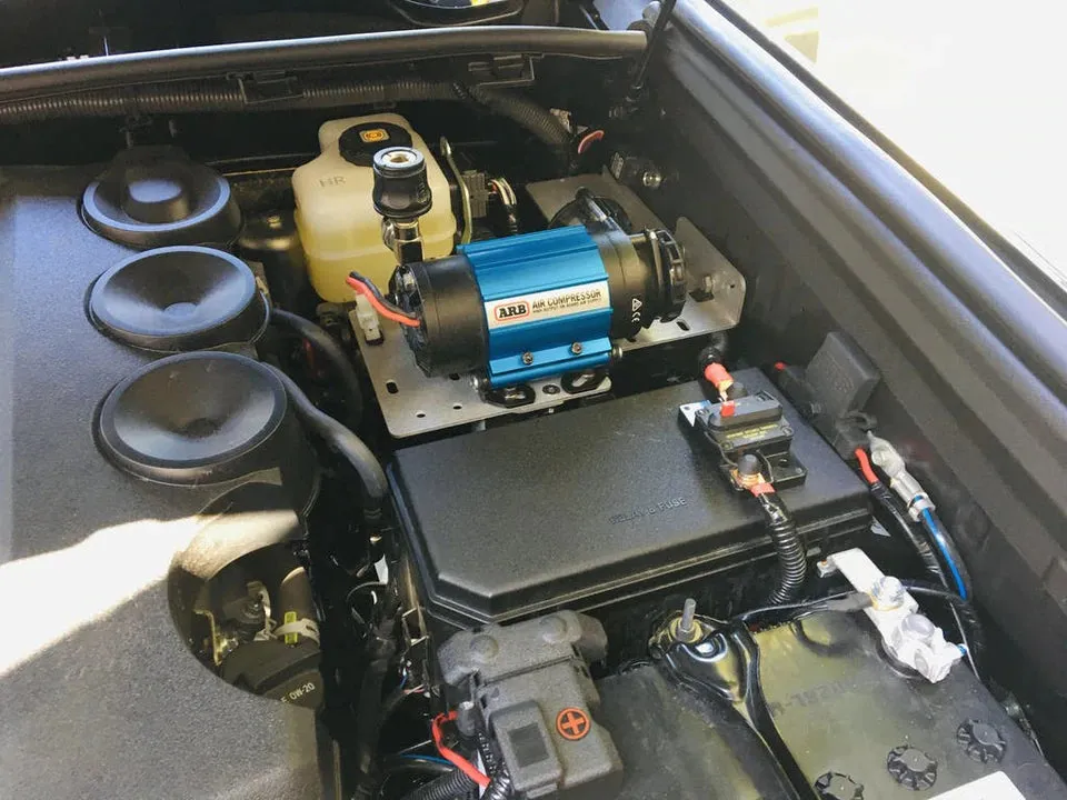 Rago Fabrications 2010  4Runner Air Compressor Mount