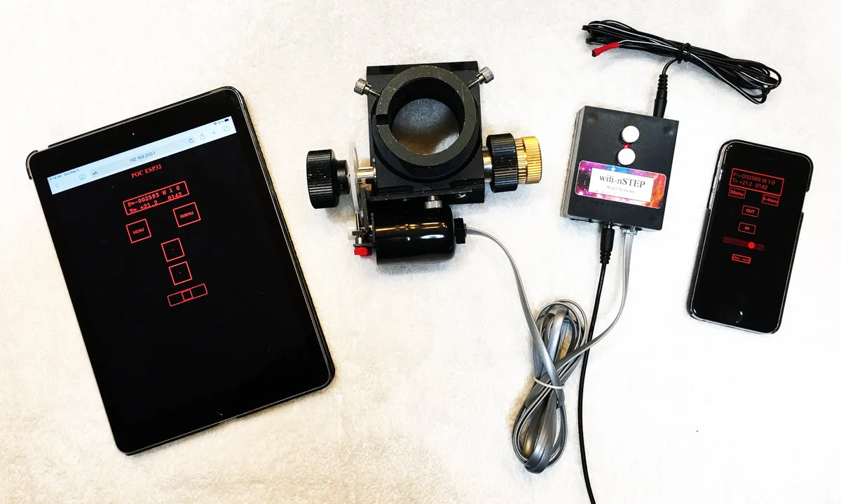 Rigel Systems wifi-nSTEP stepper cntrl wi wifi & buttons