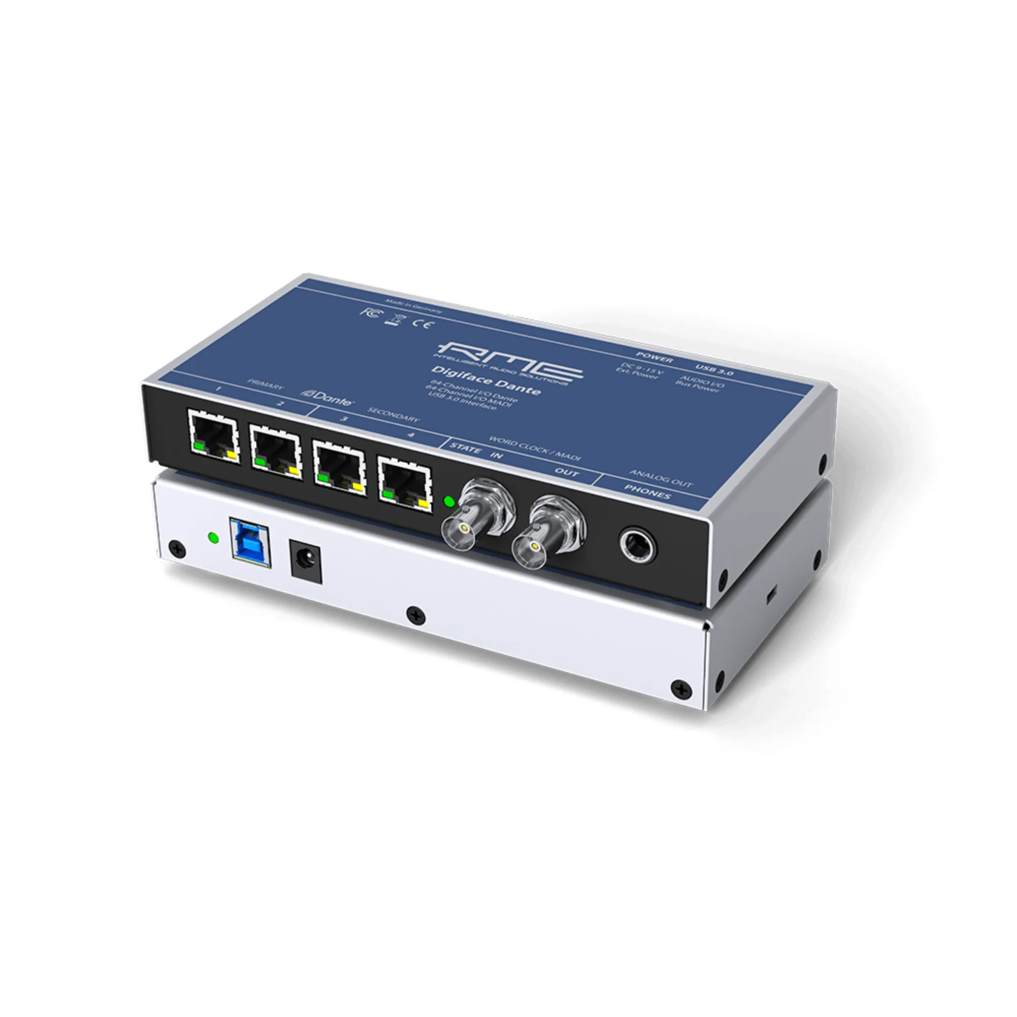 RME Digiface Dante Dante/MADI/USB 3.0 Audio Interface