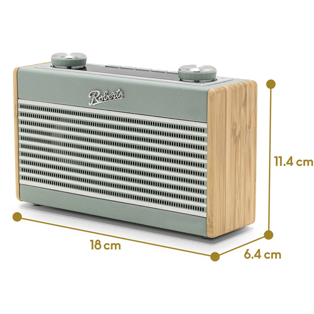 Roberts Rambler Uno DAB DAB  FM RDS Bluetooth Digital Radio Duck Egg