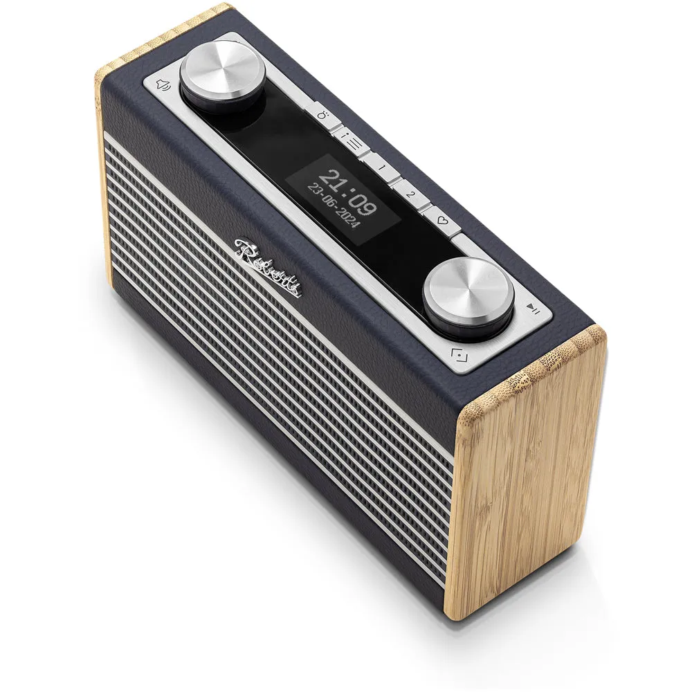 Roberts Rambler Uno DAB DAB  FM RDS Bluetooth Digital Radio Navy Blue