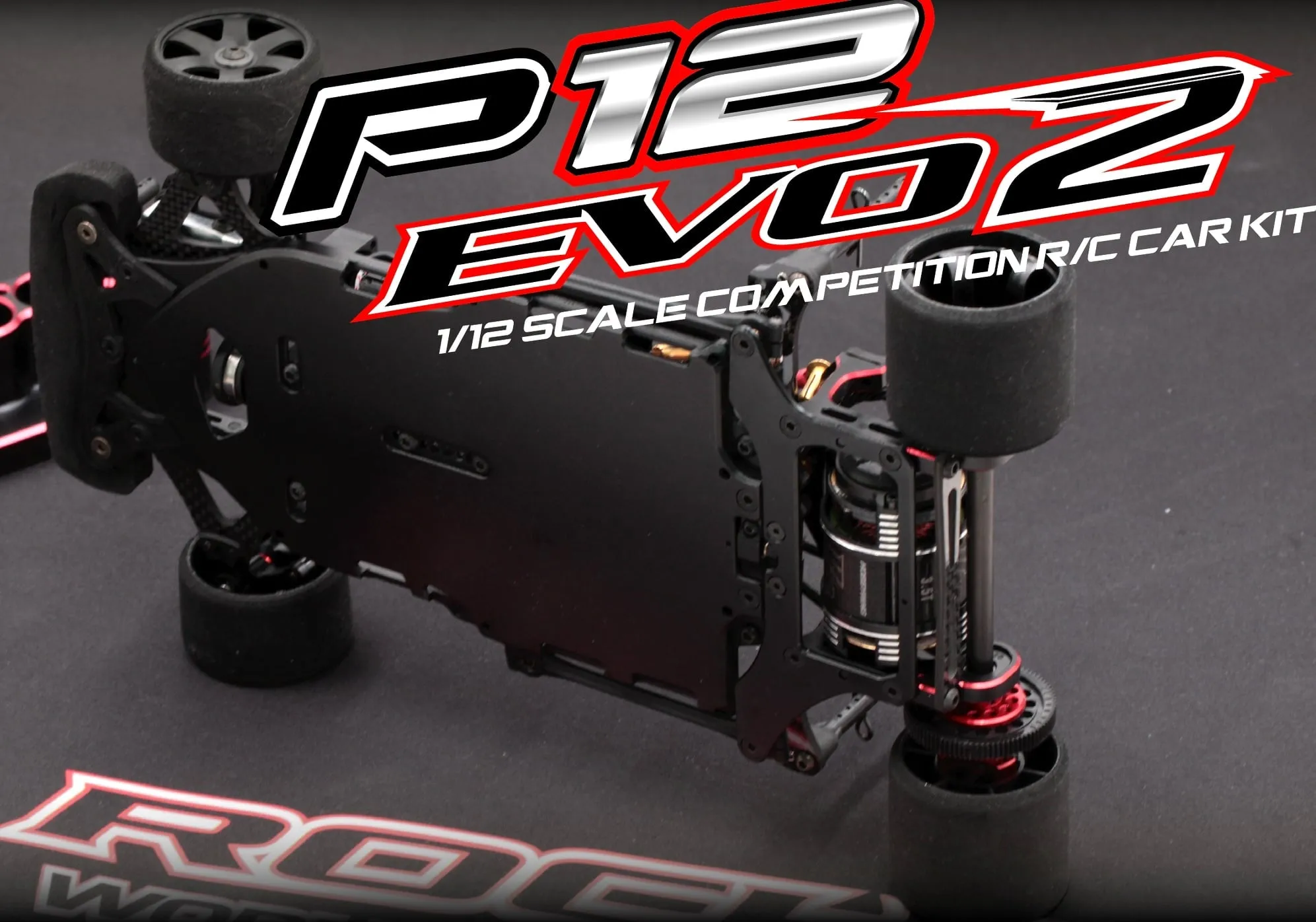 ROCHE RAPIDE P12 EVO2 1/12 COMPETITION CAR KIT