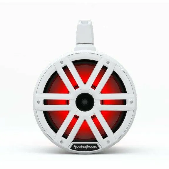Rockford Fosgate M2 10" Color Optix 2-Way Horn Loaded Tower Speakers (White)