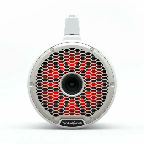 Rockford Fosgate M2 10" Color Optix 2-Way Horn Loaded Tower Speakers (White)