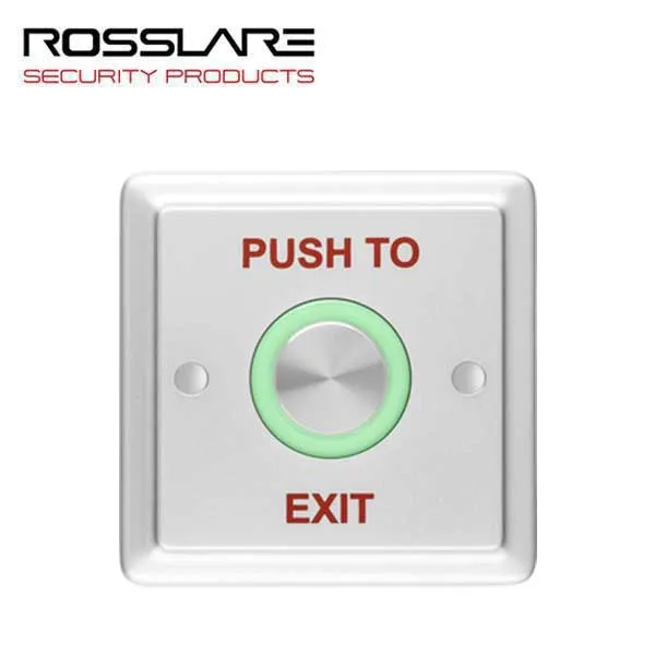 Rosslare - EXM04 - Sensitive Push To Exit Button - N.O. Piezo - 8-30 VDC
