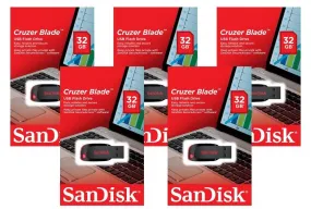 SanDisk 32GB Cruzer Blade USB Flash Drive