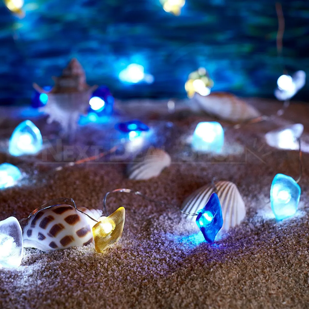 Sea Glass Decorative Lights (w/ Remote Control)