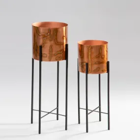 Set of 2 Iron Stands