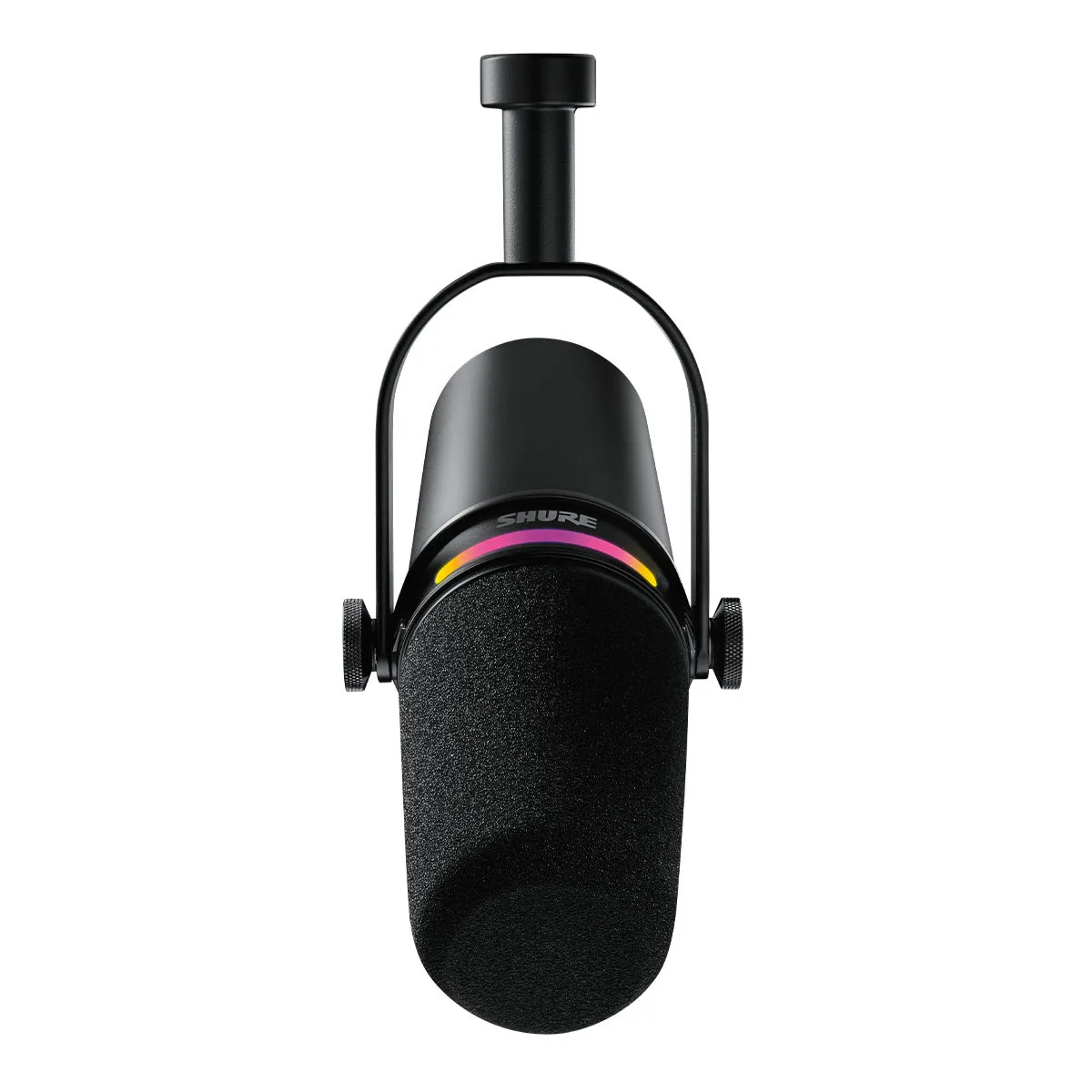 Shure MV7  Hybrid Output USB-C & XLR Podcast Microphone & Desktop Stand (Black)