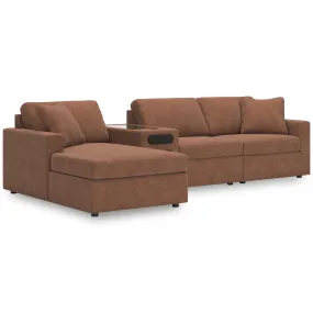 Signature Design by Ashley Modmax Fabric 4 pc Sectional 9210216/9210227/9210246/9210265