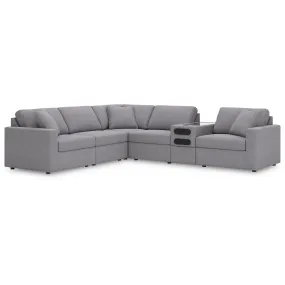Signature Design by Ashley Modmax Fabric 6 pc Sectional 9210464/9210446/9210477/9210446/9210427/9210465