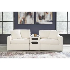 Signature Design by Ashley Modmax Stationary Fabric Loveseat with Console 9210364/9210327/9210365