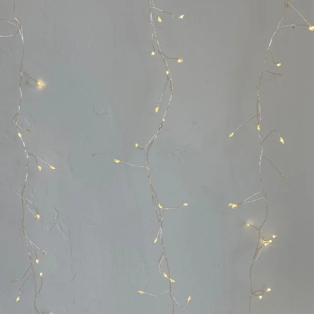 Silver Micro LED String Lights