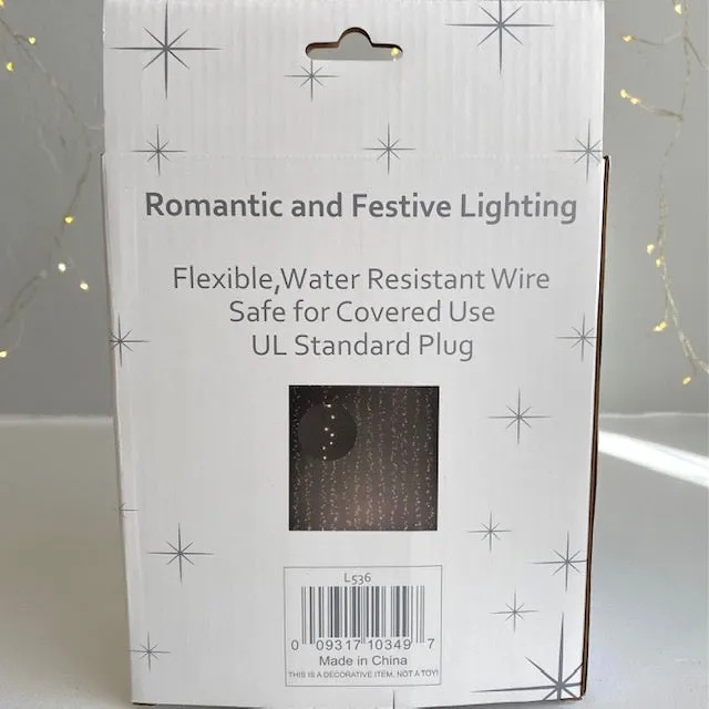 Silver Micro LED String Lights