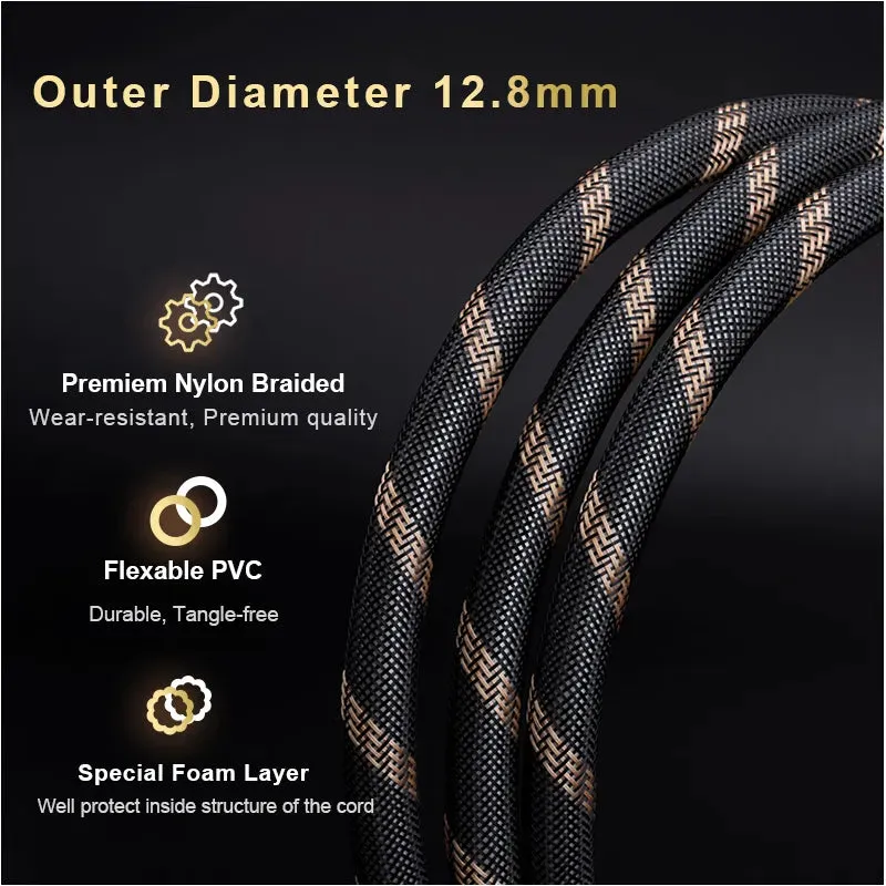 SKW BG04A 2RCA To 2RCA  High-purity Copper Audio Cable