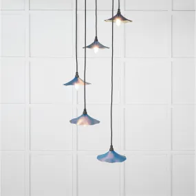 Smooth Brass Flora Cluster Pendant in Upstream | From The Anvil