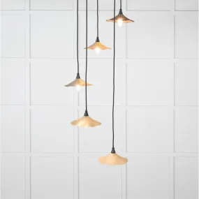 Smooth Copper Flora Cluster Pendant in Tump | From The Anvil