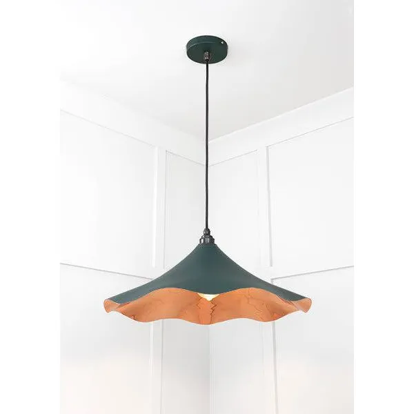 Smooth Copper Flora Pendant in Dingle | From The Anvil