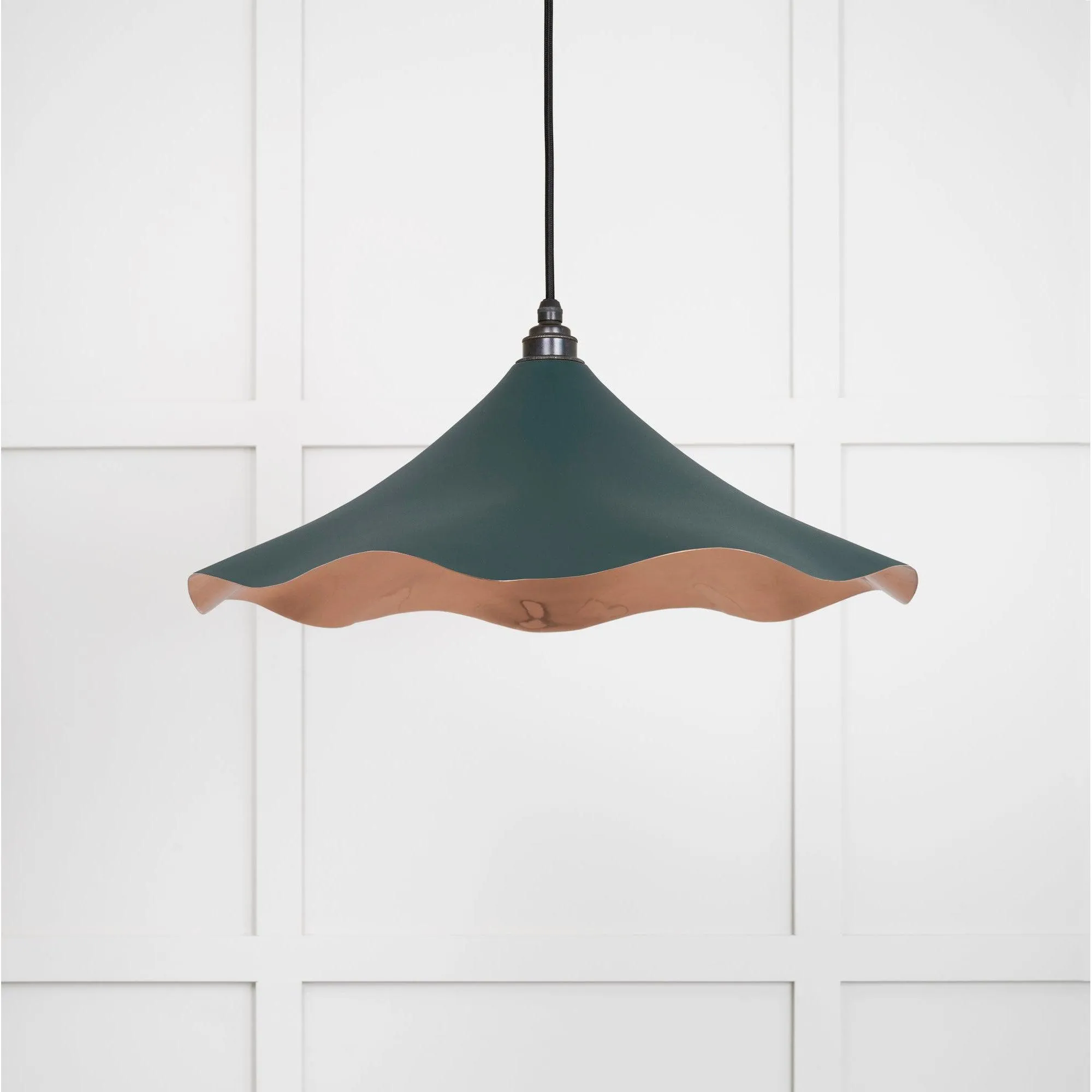 Smooth Copper Flora Pendant in Dingle | From The Anvil