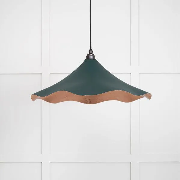 Smooth Copper Flora Pendant in Dingle | From The Anvil
