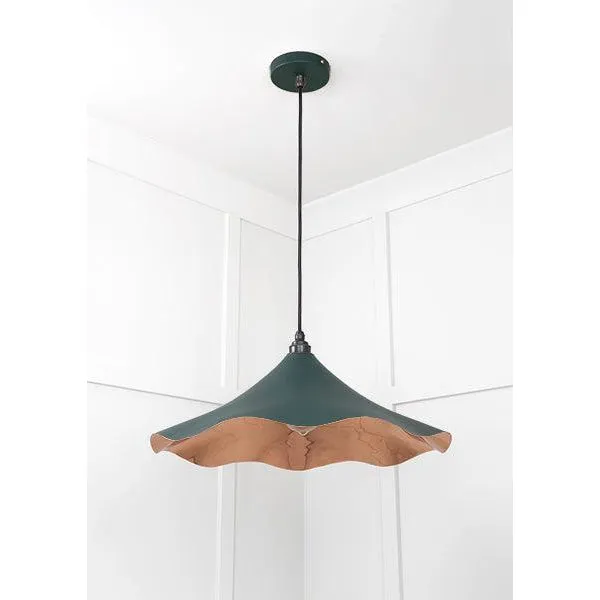 Smooth Copper Flora Pendant in Dingle | From The Anvil