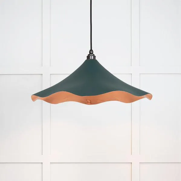 Smooth Copper Flora Pendant in Dingle | From The Anvil