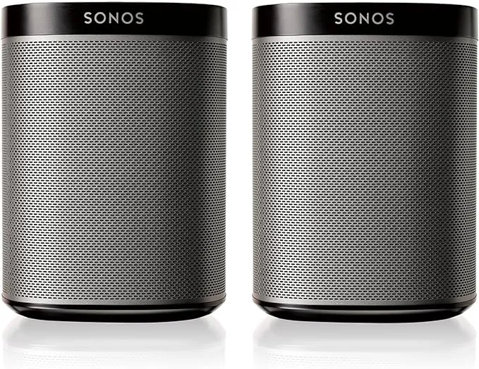 SONOS Play:1 2-Room Streaming Music Starter Set Bundle (Gray)