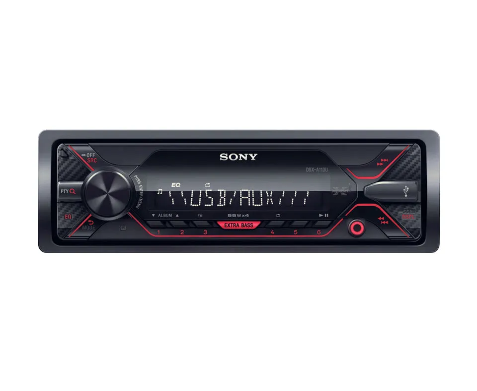 Sony DSX-A110U USB/AUX Digital Single Din Media Receiver
