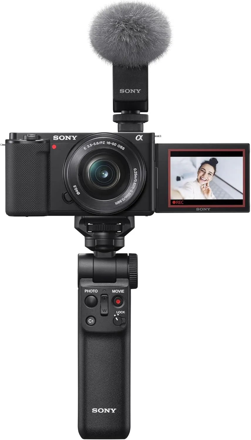 Sony ECM-B10 Compact Shotgun Microphone – Wireless & Battery-Free