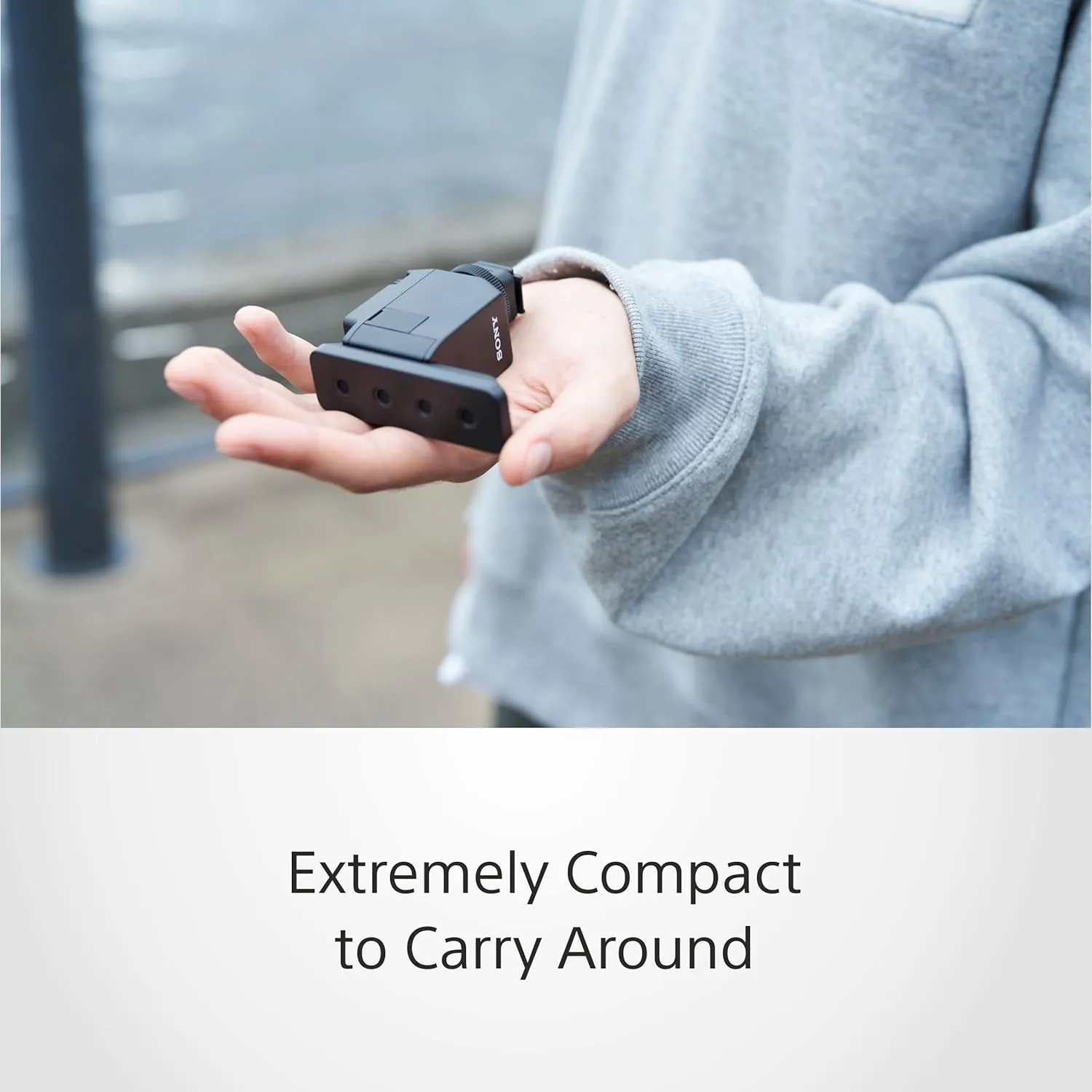 Sony ECM-B10 Compact Shotgun Microphone – Wireless & Battery-Free
