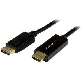 Startech.com 1m DisplayPort to Hdmi Cable, 4K DP 1.2 to Hdmi Adapter
