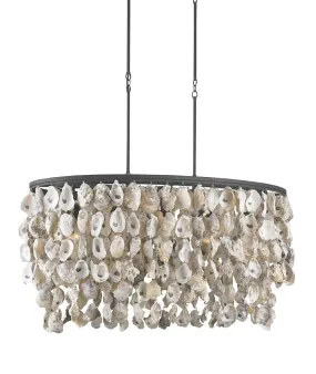 Stillwater 5-Light Pendant in Natural & Blacksmith