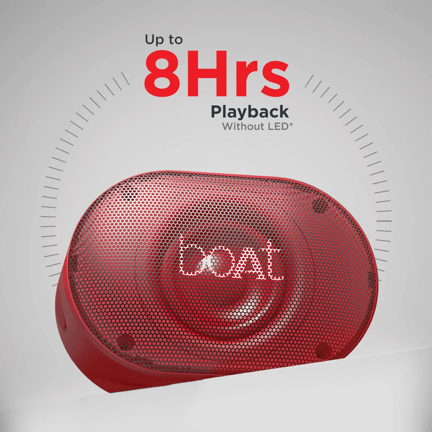Stone 250 | 5W Portable Wireless Speaker with RGB LED, 9 Hours of Playtime, IPX7 Water Resistant
