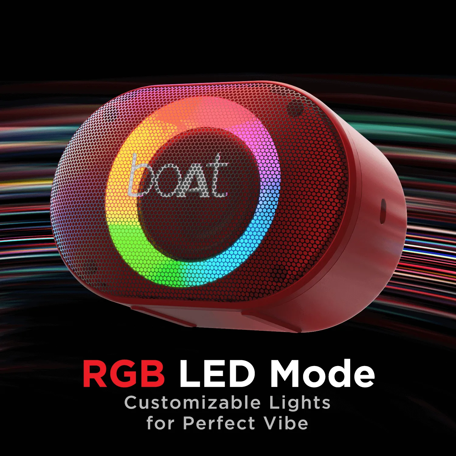 Stone 250 | 5W Portable Wireless Speaker with RGB LED, 9 Hours of Playtime, IPX7 Water Resistant
