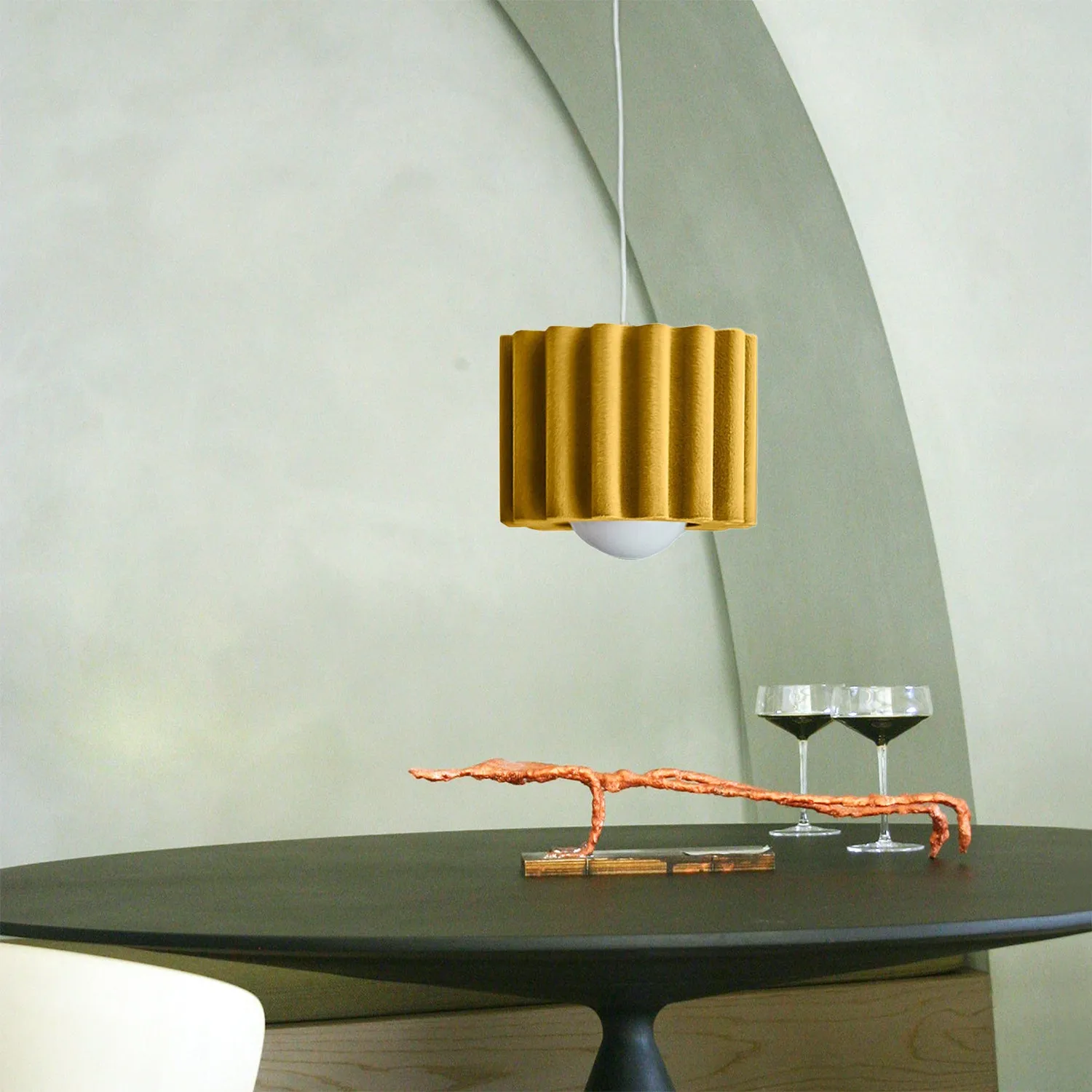 studio acustico | small opera pendant | mustard - LC